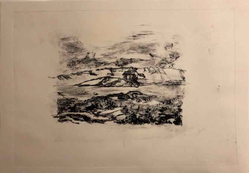 Drypoint ltd. edt. print Ink on Fabriano